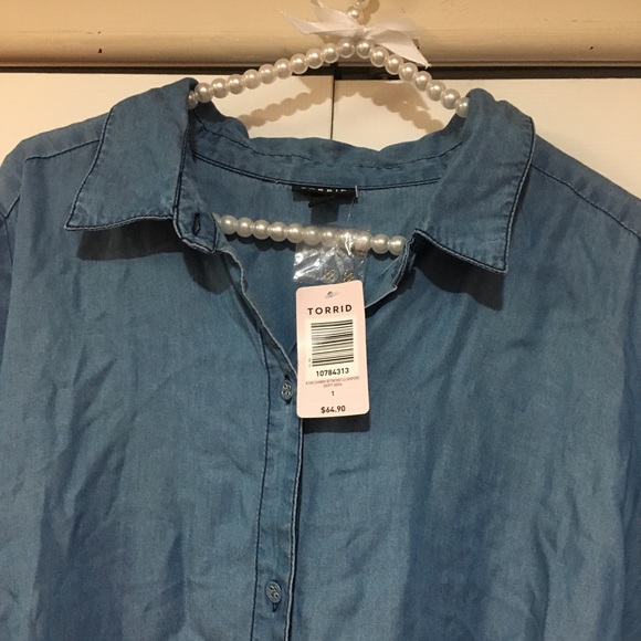 New torrid shirt dress plus size women 1x - Picture 7 of 7
